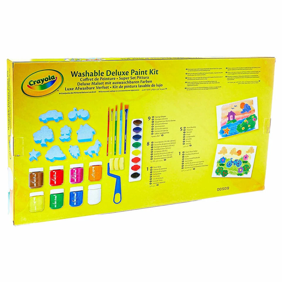 Crayola Washable Deluxe Painting Kit 4+