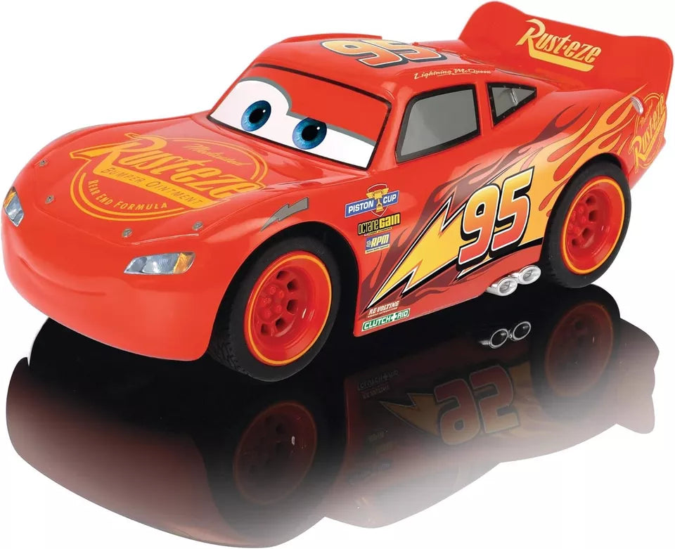 Disney Cars R/C Turbo Racer Lightning McQueen Remote Control Vehicle 4+