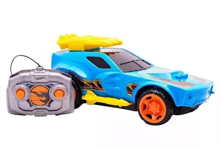 Hot Wheels Nikko RC Master Blaster Sting Rod II Missiles Blue Remote Control Car 6+