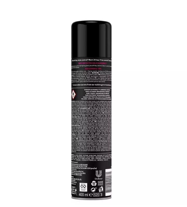 Tresemme Extra Hold Long Lasting Finish Fast Drying Hairspray (2 Pack)