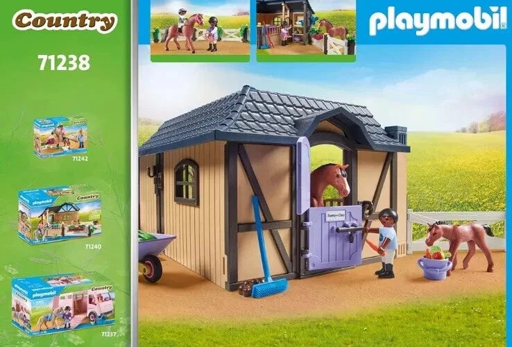 Playmobil Country Farm Stables 138pc Playset 71238 4-10 Years
