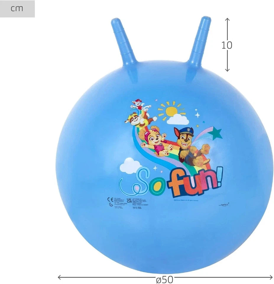 Nickelodeon Paw Patrol Inflatable Space Hopper Bouncy Ball 3+