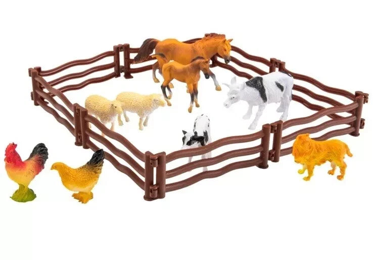 Farm Tractor Play Set With Farm Animals 3+ Years