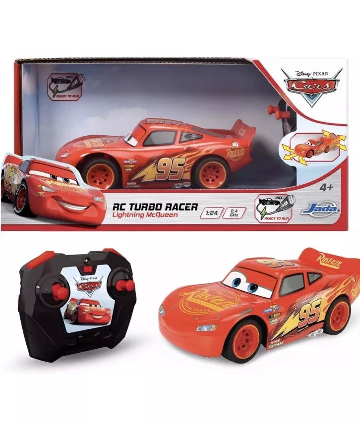 Disney Cars RC Turbo Racer Lightning McQueen 4+