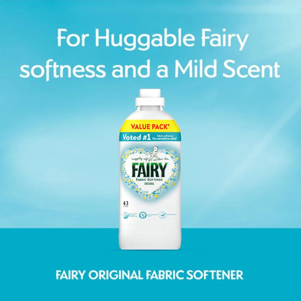 Fairy Laundry Fabric Softener 43 Washes 1.419ml