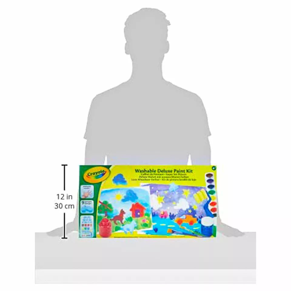 Crayola Washable Deluxe Painting Kit 4+