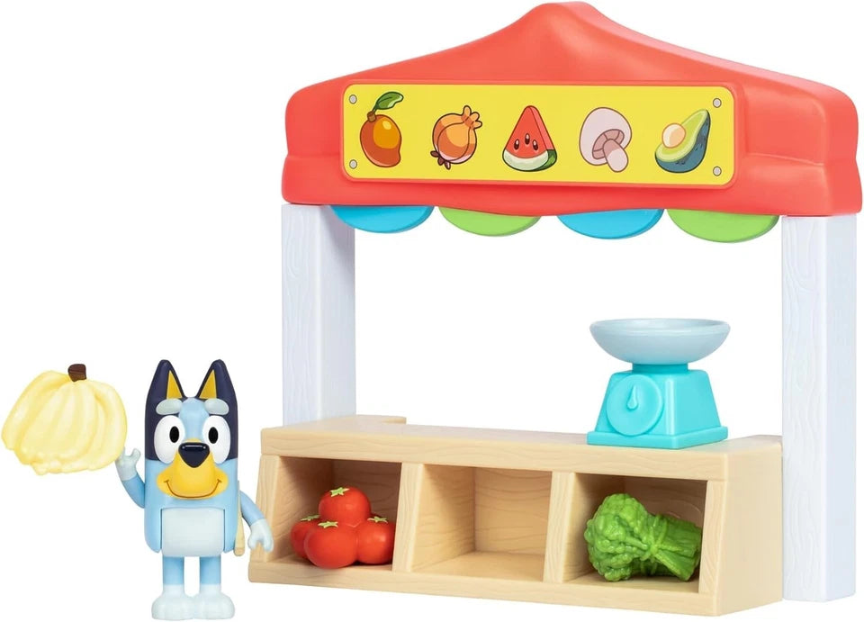 Bluey - Farmers Market Playset 3+