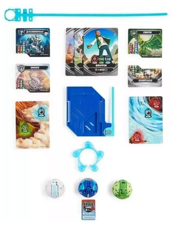 Bakugan Starter 3-Pack Special Attack Hammerhead, Ventri, Smoke 6+