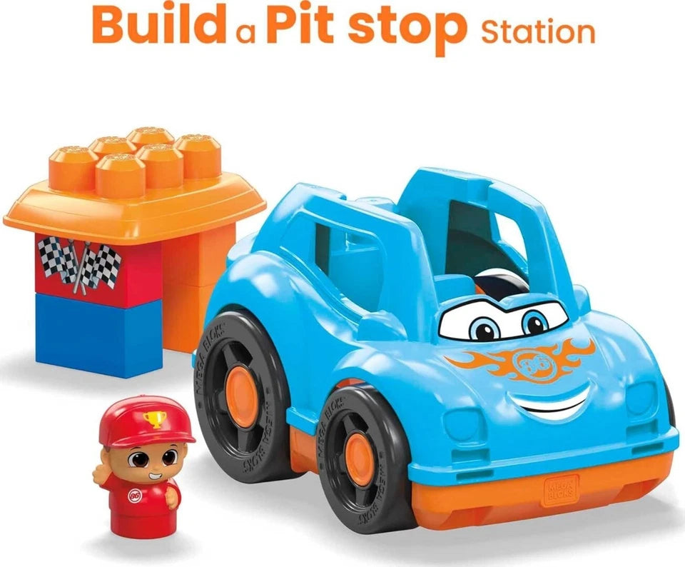 Mega Bloks Ricky Race Car 1+ Years