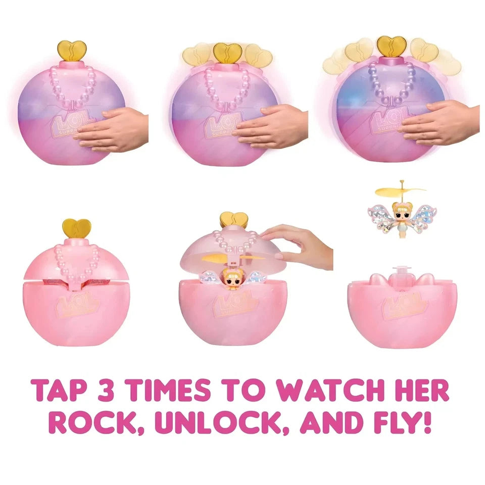 LOL Surprise Magic Flyers - Sky Starling - Hand Guided Flying Doll