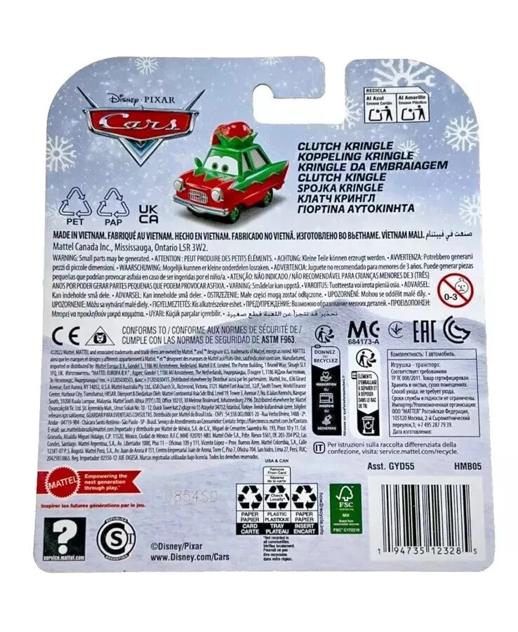Disney Pixar Cars Diecast - Clutch Kringle