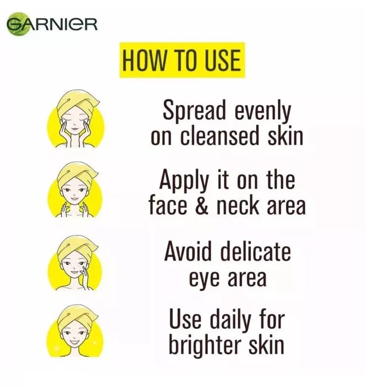 Garnier Vitamin C Brightening Day Cream - 45g (2 Pack)