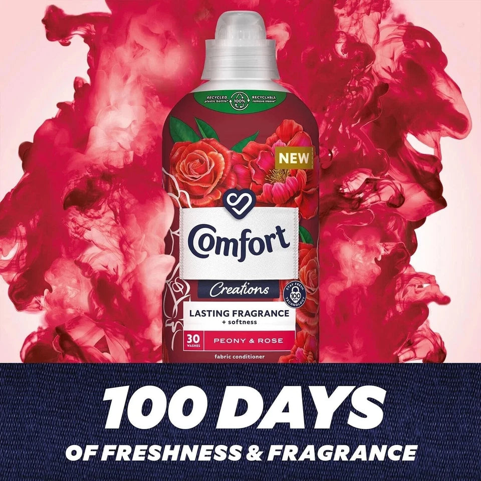 Comfort Peony And Rose 30 Washes 900ml