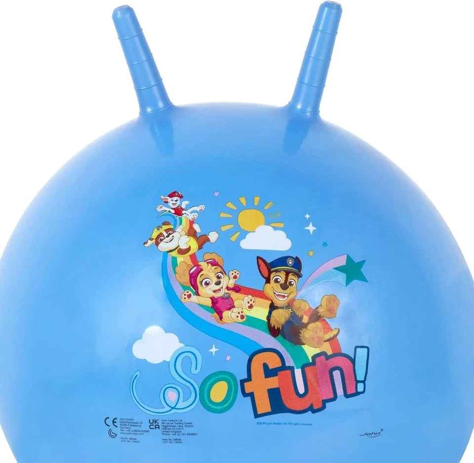 Nickelodeon Paw Patrol Inflatable Space Hopper Bouncy Ball 3+