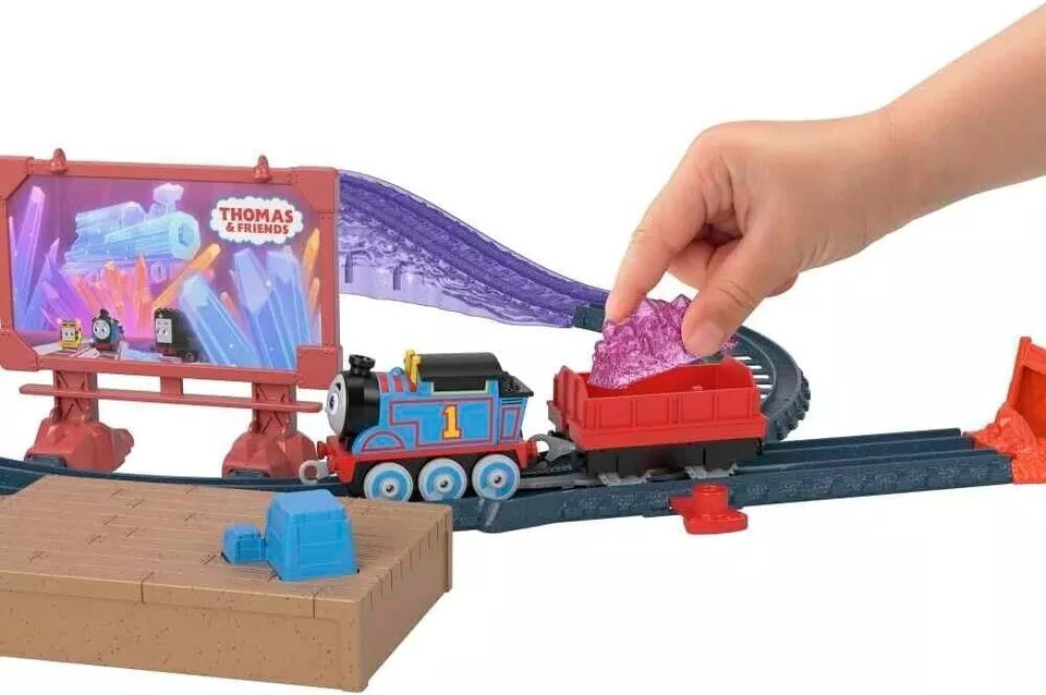 Thomas and Friends-Push Along(Crystal Mines Thomas) Playset