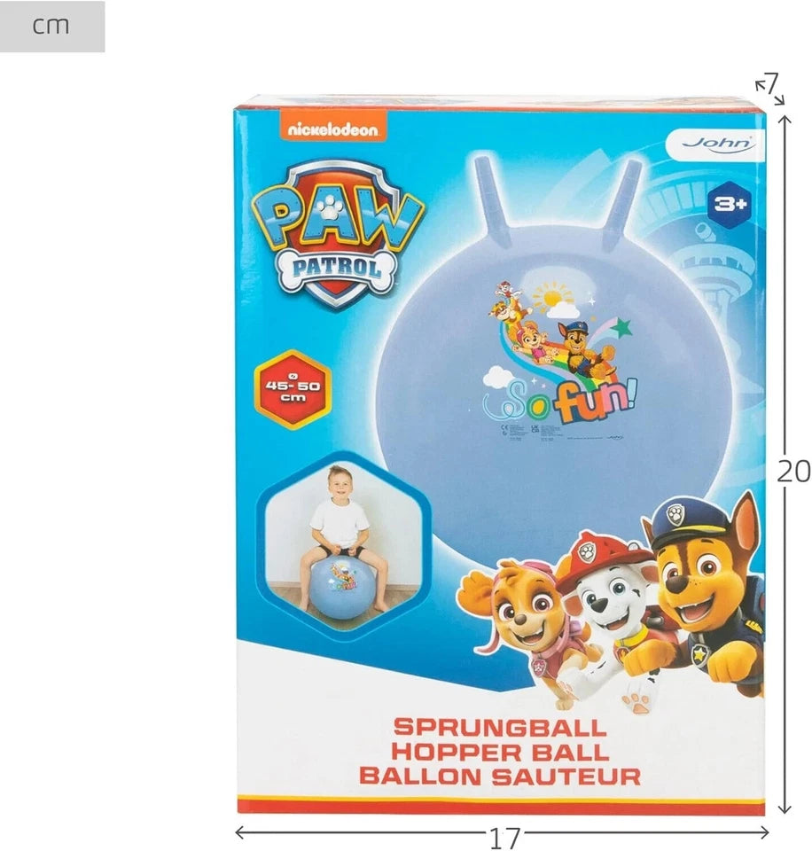 Nickelodeon Paw Patrol Inflatable Space Hopper Bouncy Ball 3+