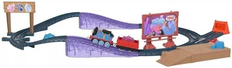Thomas and Friends-Push Along(Crystal Mines Thomas) Playset
