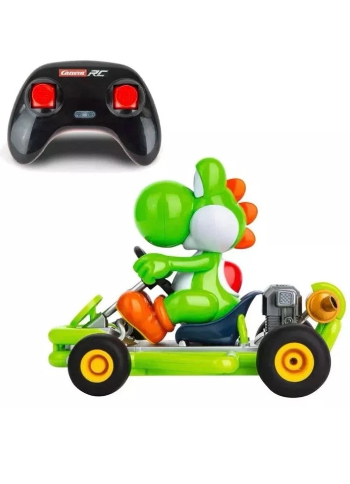 MARIO KART Carrera RC Yoshi Pipe Kart Remote Control Vehicle New Kids Toy Age 6+
