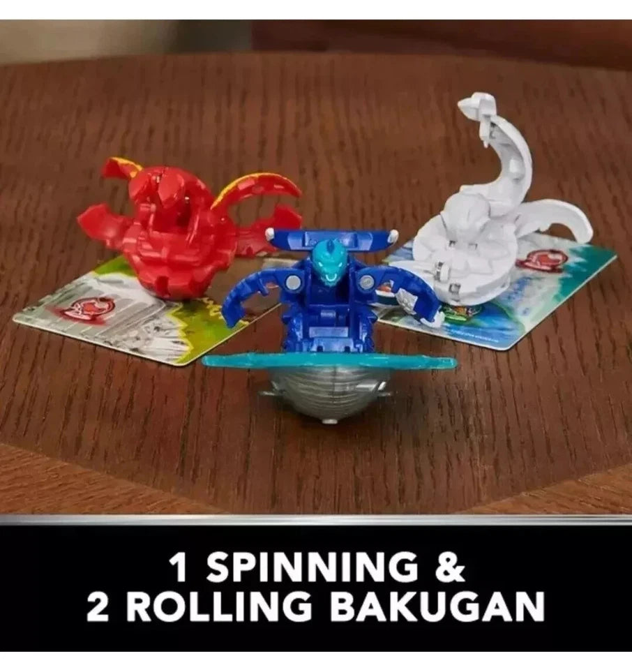 Bakugan Starter 3-Pack Special Attack Hammerhead, Ventri, Smoke 6+