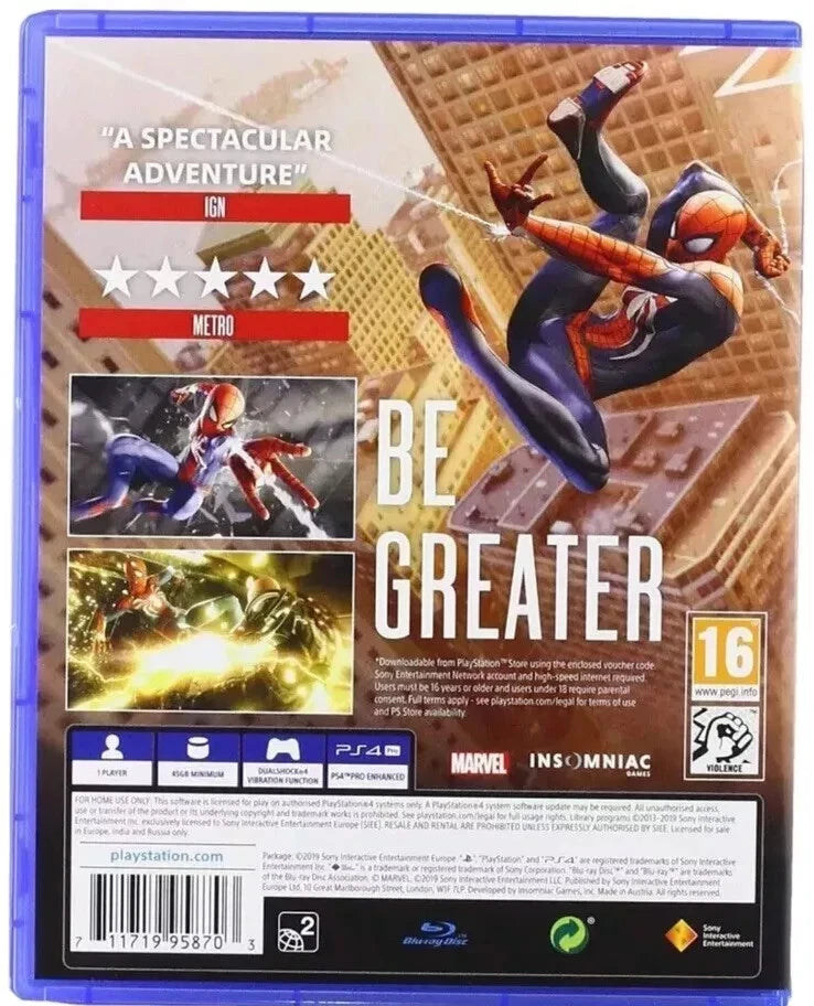 Marvel's Spider-Man PS4