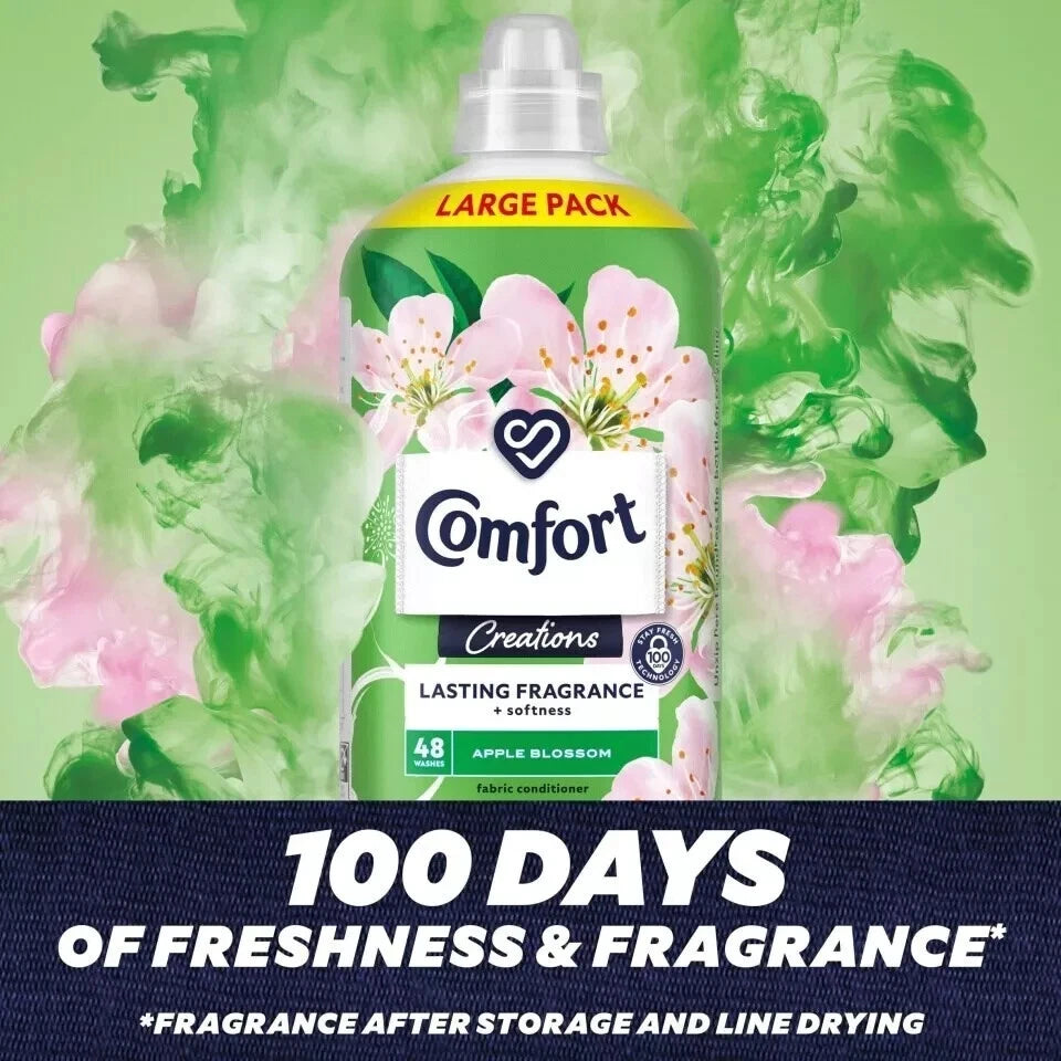 Comfort Creations Fabric Conditioner Apple Blossom 48 Washes