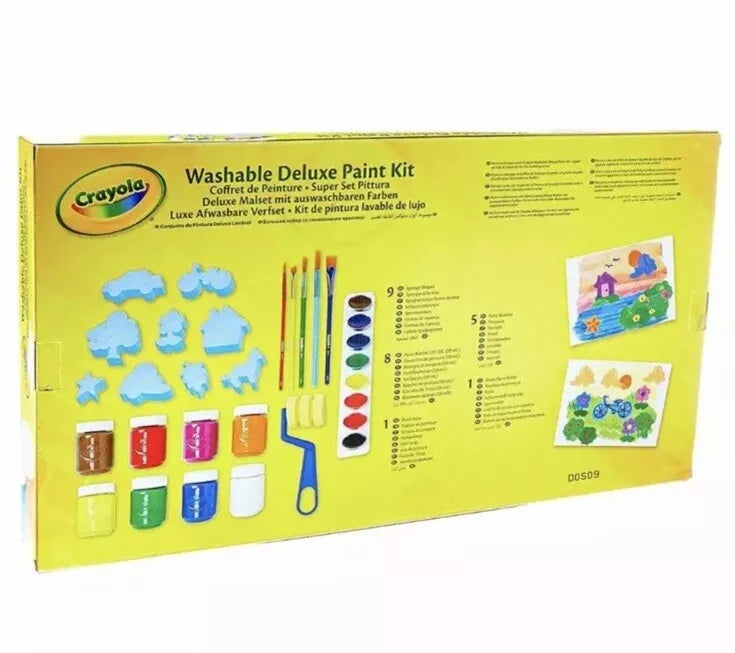 Crayola Washable Deluxe Painting Kit