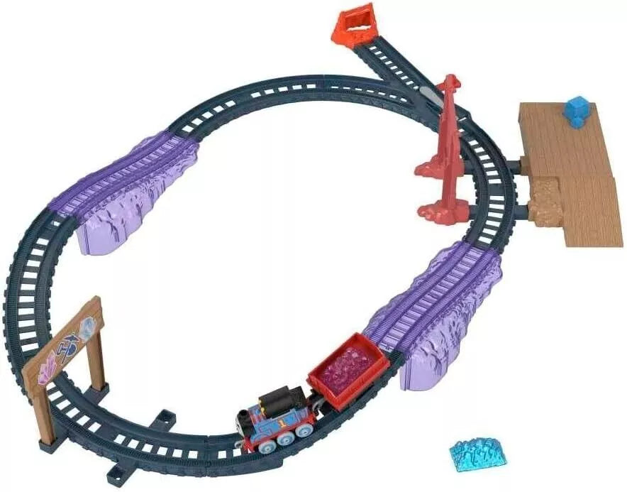 Thomas and Friends-Push Along(Crystal Mines Thomas) Playset