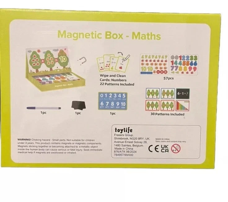Toy Life Magnetic Maths Box 3+ Years