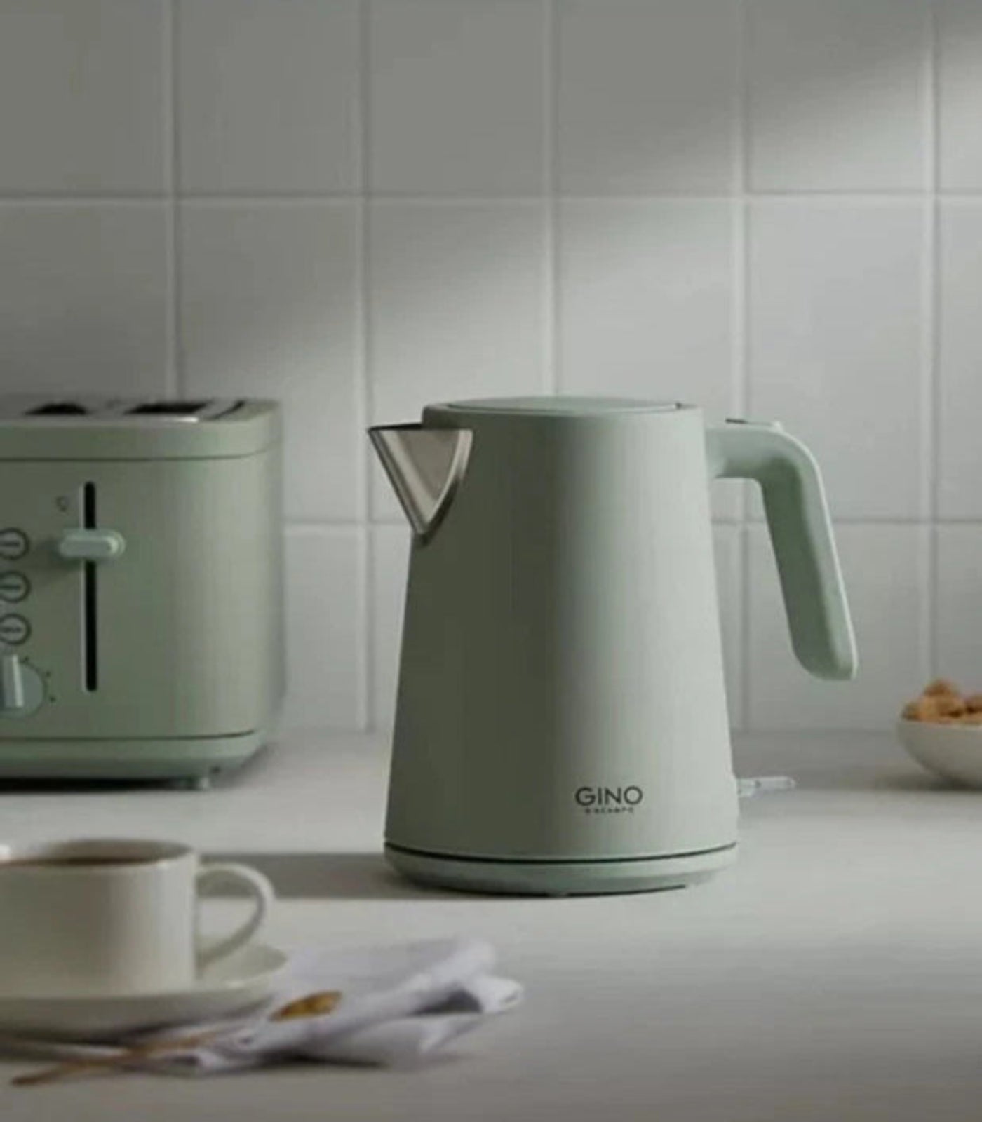 Gino D'Acampo Green Fast Boil Kettle 1.7L