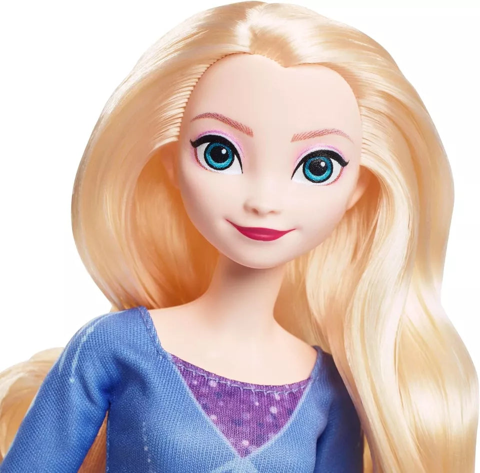 Disney Frozen Elsa Fashion Doll With Mythical Horse Nokk & Adventure Carriage 3+