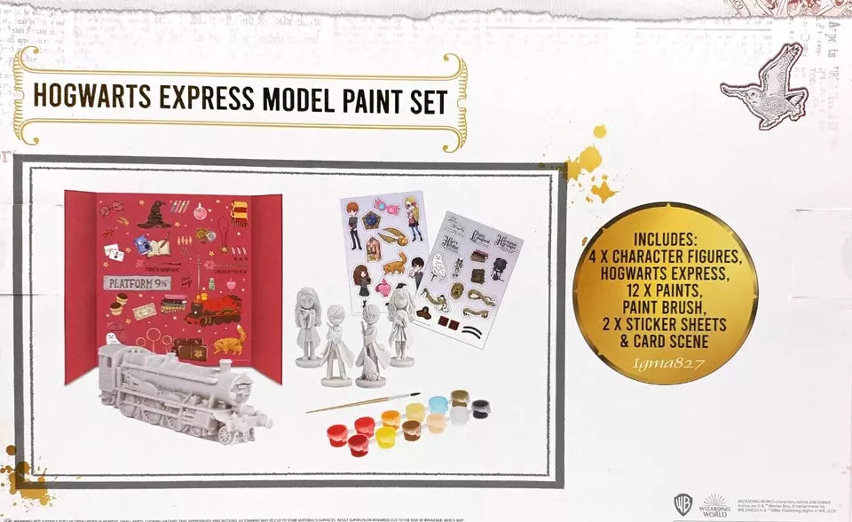 Harry Potter Hogwarts Express Model Paint Set 5+