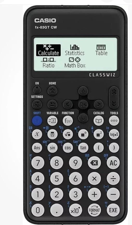 Casio FX-83GT CW Scientific Calculator Black