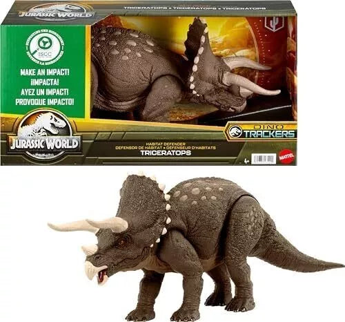 Jurassic World Habitat Defender Triceratops Dinosaur Toy
