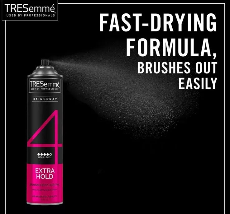 Tresemme Extra Hold Long Lasting Finish Fast Drying Hairspray (2 Pack)