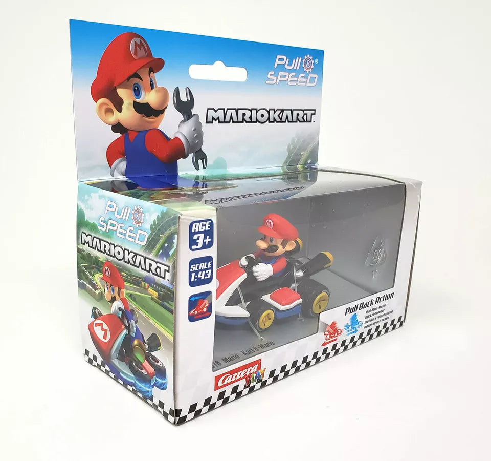 Carrera Pull Back Action Mario Super Mario Kart 3+