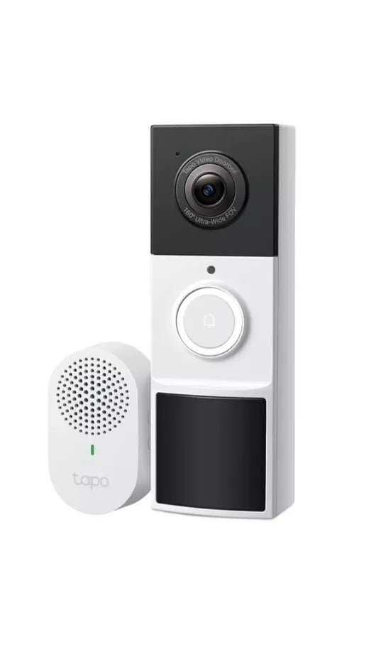 Tapo D210 Doorbell Camera Wireless 2K 3MP Ultra-Clear Doorbell Camera