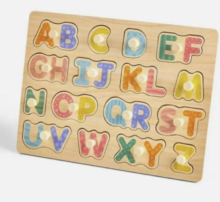 Toy Life Wooden 3 Piece Safari Puzzle Set