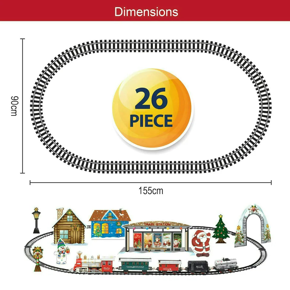Santa's Express 26 Piece Train Delivery Set 3+